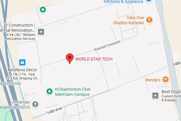 WORLD STAR TECH location map